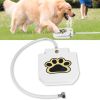 Dog Water Fountain Outdoor Dog Pet Water Dispenser Step-on Activated Sprinkler!