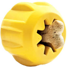Gear eDispenser - Durable Rubber Yak Chew Holder & Treat Pocket
