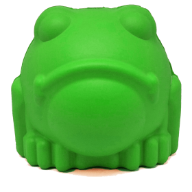 Bull Frog Dog Chew Toy & Treat Dispenser