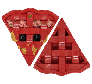 Cherry Pie Nylon Dog Chew Toy for Aggressive Chewers