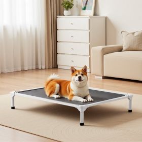 Elevated Dog Bed For Large Dogs Portable Raised Dog Cot With Teslin Mesh