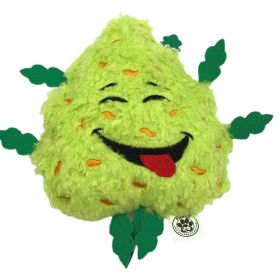 My Name is Bud, Funny Squeaky Weed Dog Toy, Cute Stuffed Parody Toy