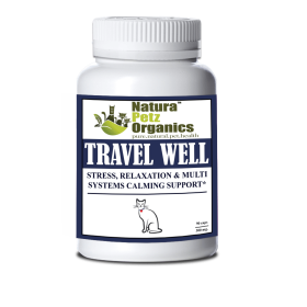 Travel Well - Stress, Relaxation & Calming Stress Support* For Dogs And Cats On The Go* (size: Cat / 90 caps/ 250 mg/ Size 3)