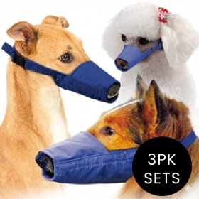 Long Snout Quick Muzzle Sets (Color: Blue)