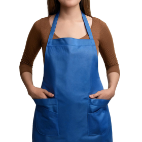 Pet Grooming Apron (Color: Blue, size: large)