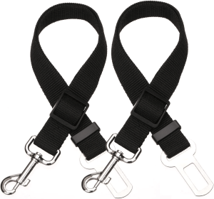 2pcs Pet Dog Car Seat Belt Safety Leash Vehicle Seatbelt Harness (Specification (L * W): 2pcs, colour: blue)
