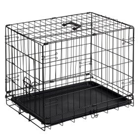 24-30 Inch Single Door Dog Crate (Option: 30lb)